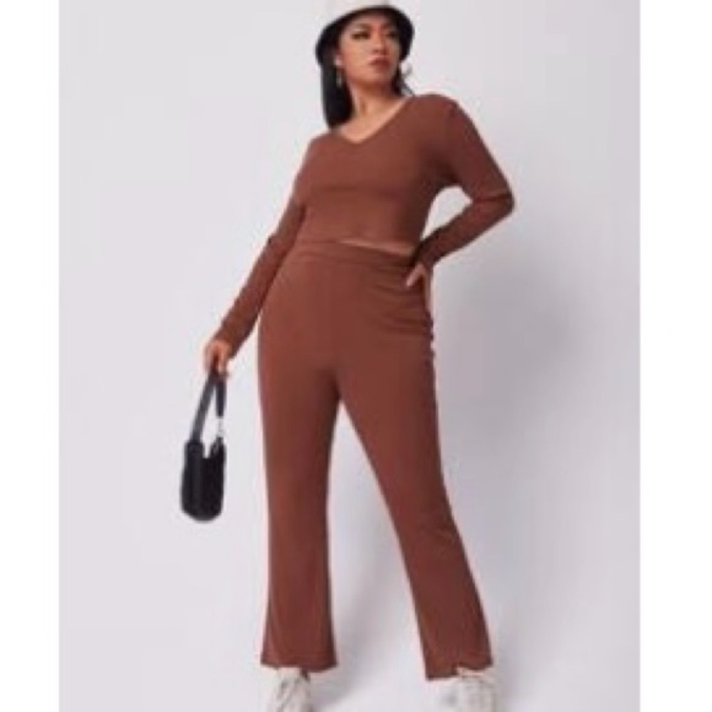 Rust Red Two-Piece Set - Picture 2 of 5